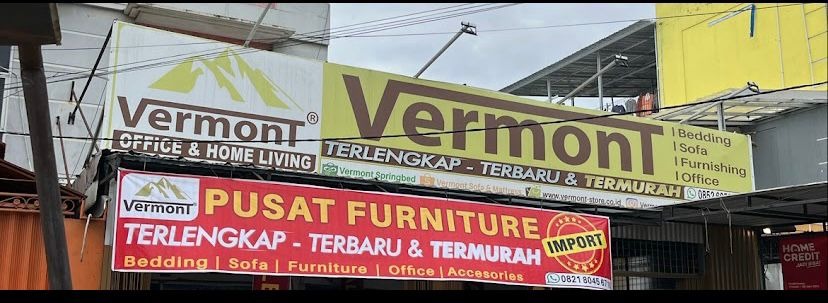Vermont Store Solusi Furniture Impor Terlengkap dan Terpercaya di Palembang Vermont Store Solusi Furniture Impor Terlengkap dan Terpercaya di Palembang