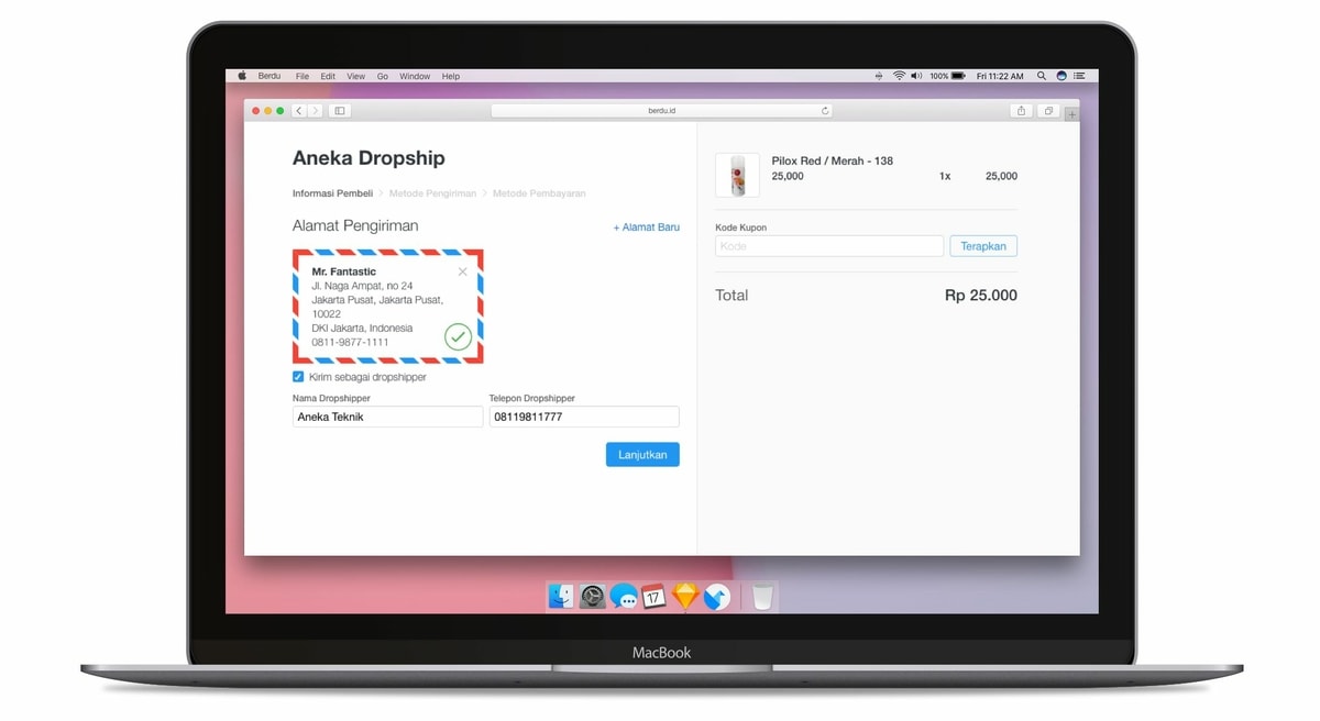Fitur Baru: Checkout Sebagai Dropshipper Fitur Baru: Checkout Sebagai Dropshipper
