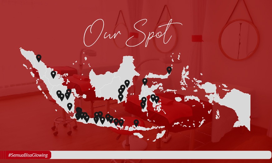 kezia facial spot tersebar di berbagai kota di Indonenesia