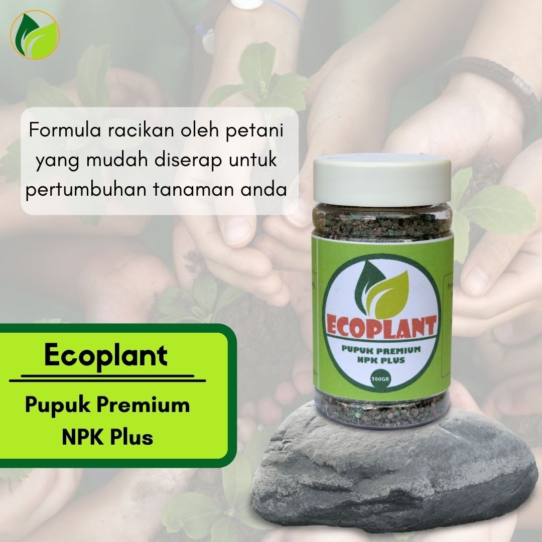 Pupuk Premium Npk Plus Bunga Daun Buah Eco Plant Gr