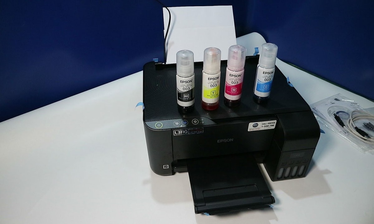 Cara Mengisi Tangki Tinta Pada Printer Epson L3110