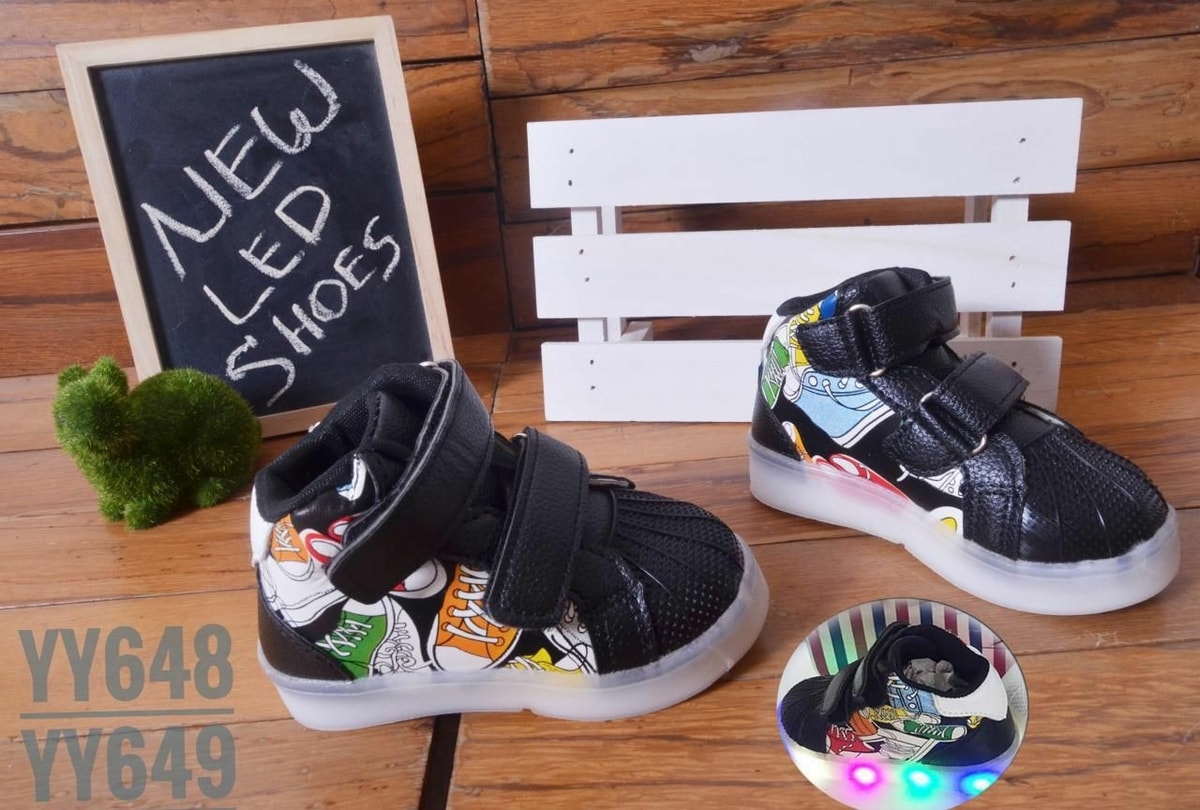 led shoes black led shoes black