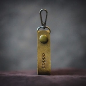 Coppo Leather Keychain