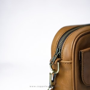 Handbag Pouch Leather Nuhade