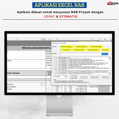 Ms Project Rab Aplikasi Excel RAB V.1.1