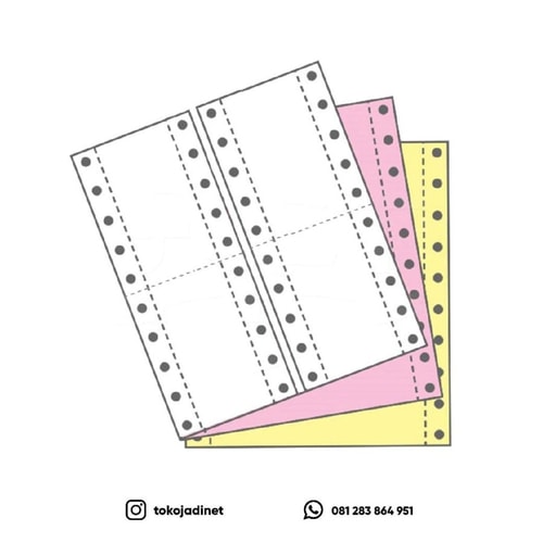 continuous form 3 ply