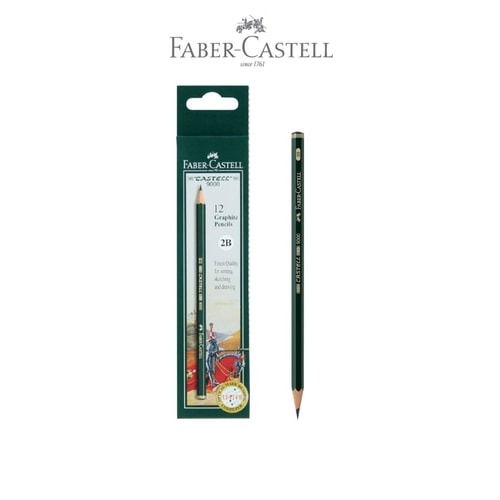 pensil 2B faber castell