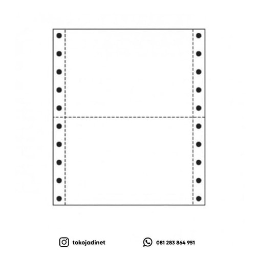 continuous form 1 ply bagi 2