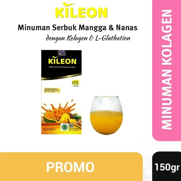 Minuman Collagen BPOM Murah dan Bagus Kileon Mangga Nanas