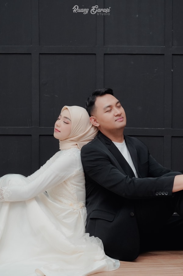 prewedding jawa hijab