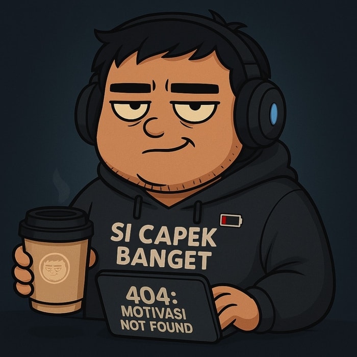 Gambar Karakter Si Capek Banget