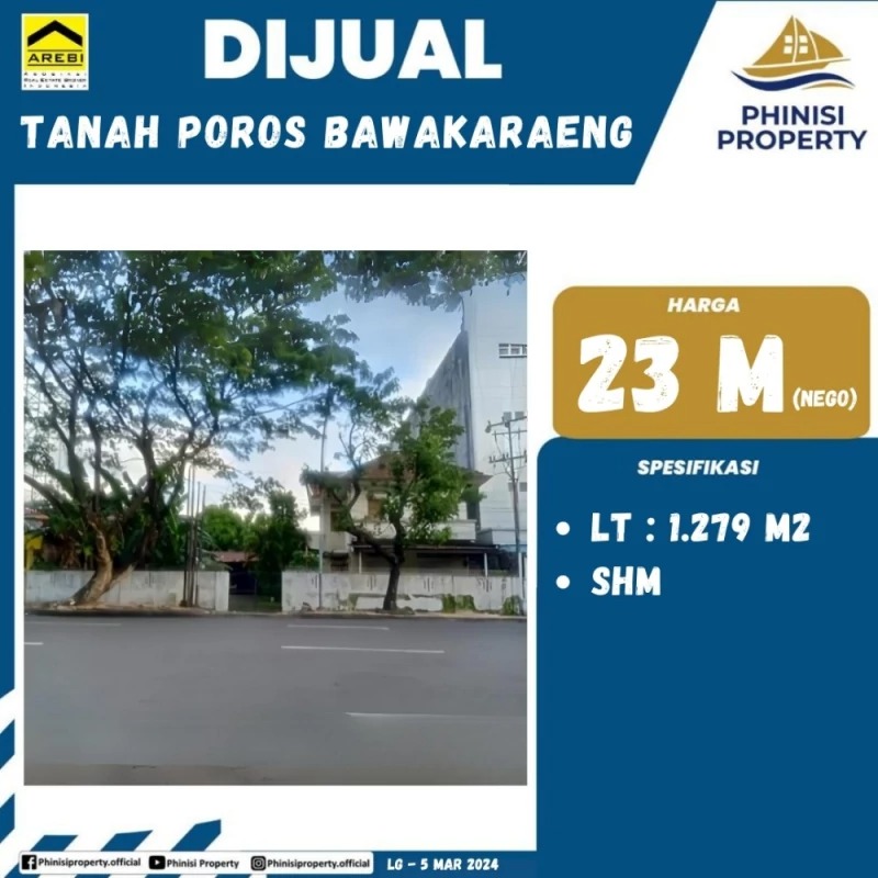 Dijual Tanah Poros Jalan Gunung Bawakaraeng