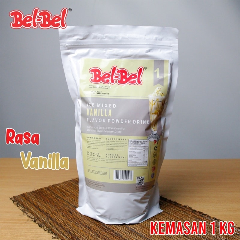 Milkshake Bel-Bel Rasa Vanilla