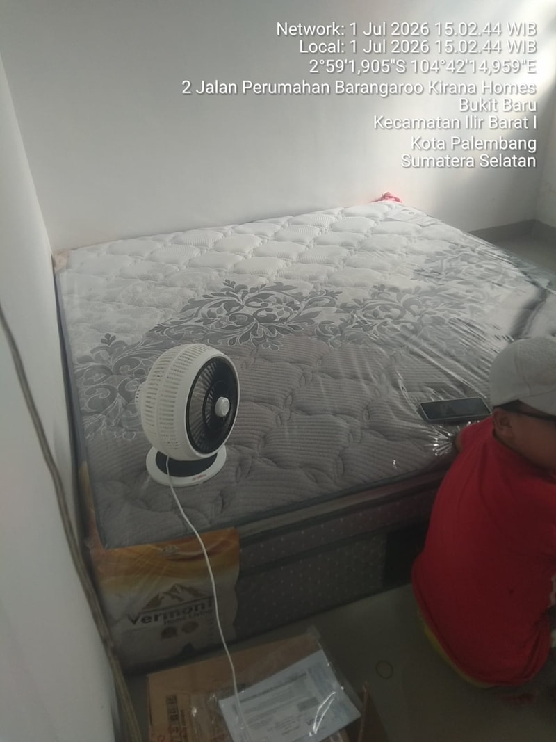 dokumentasi pengiriman springbed vermontsleep