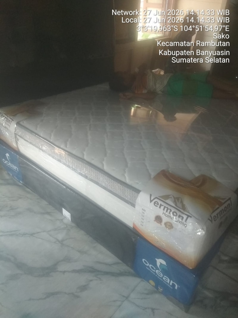 dokumentasi pengiriman springbed vermontsleep